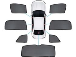 Parasol De Verano Para Ventanas Delanteras Y Traseras Del Lexus Rx350h 2009-2015. Cortina Privacidad