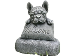 Estatua De Bulldog Francés Para Hogar Y Jardín Accesorios Decorativos Exteriores Y Interiores