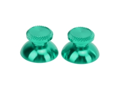 2 Empuñaduras Analógicas De Metal Para Mando, Joysticks De Aluminio, Accesorios Verdes Para Consola Portátil