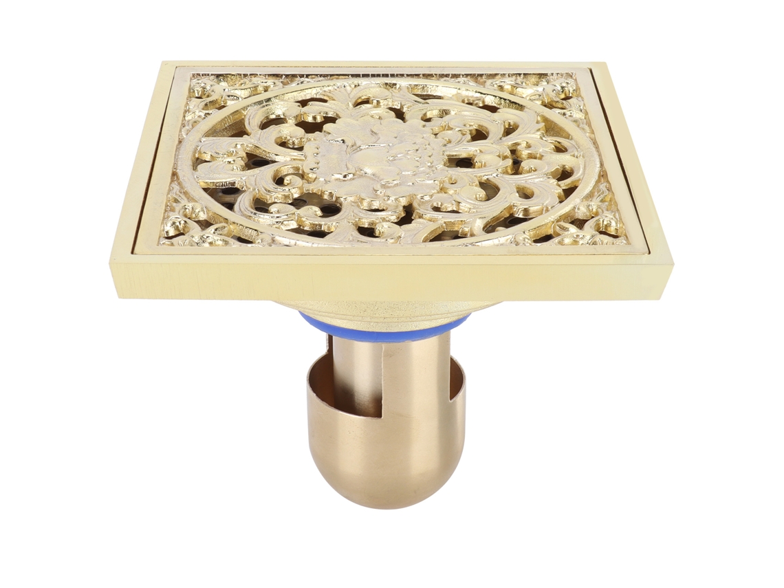 Desagüe de suelo (desodorante, filtro de cobre dorado)