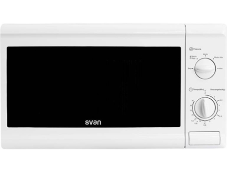 Microondas SVAN SVMW700 (20 L - Sin Grill - Blanco)