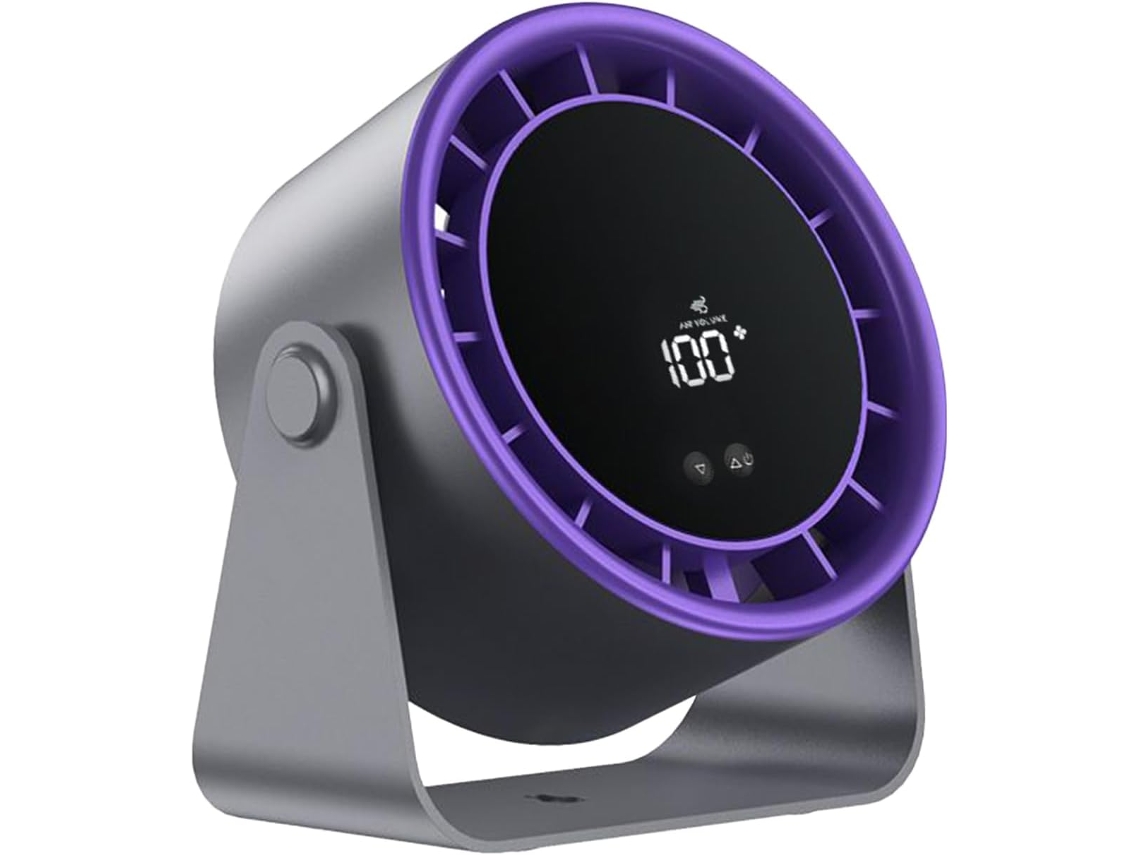 Ventilador Usb, Pequeño Y Silencioso, De Escritorio, 5 Velocidades, Ideal Para Dormitorio, Camping, Cocina Y Uso En Exteriores.