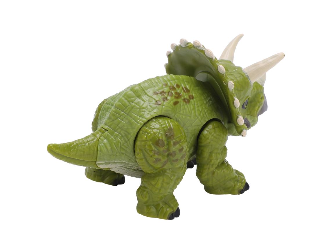 Huevo De Dinosaurio Inteligente Con Sensor De Luz Y Tacto Para Niños Y Niñas - Triceratops