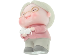 Decoración Para Pastel Con Figura De Anciana, Resina Ligera, Adorno Realista Para Cupcakes.