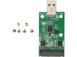 Convertidor De Unidad Msata A Usb 3.0 Con Protección Contra Cortocircuitos