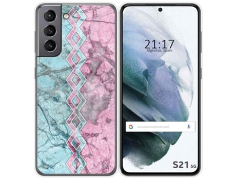 Carcasa Samsung Galaxy S21 5G TUMUNDOSMARTPHONE Dibujos Multicolor