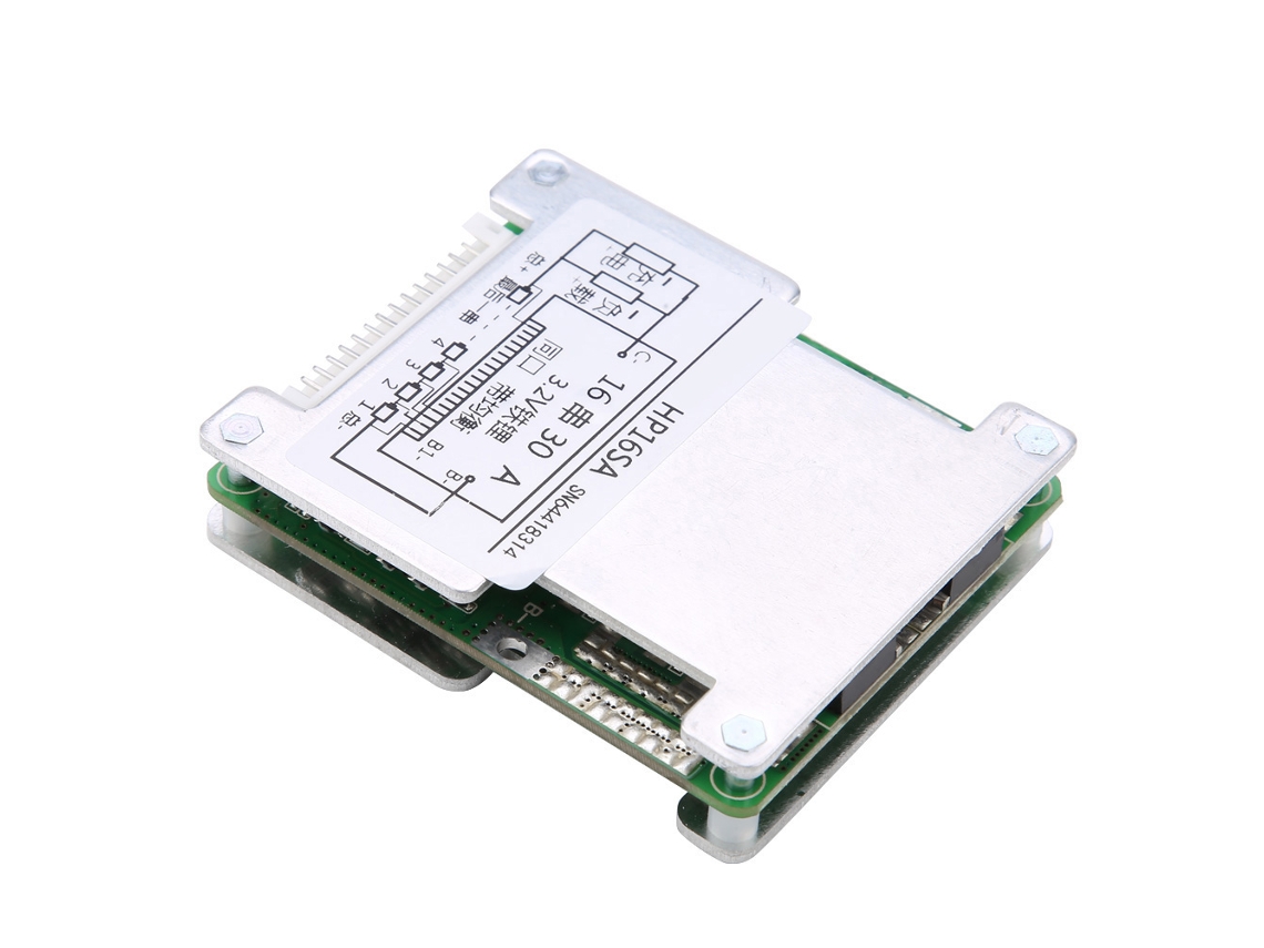 2026as-placa De Protección Y Equilibrio Para Batería De Litio 16s 48v/60v Con Disipador De Aluminio (3.2v 30a)