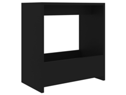 Mesa auxiliar VIDAXL Negro Madera contrachapada (50x26x50 cm)