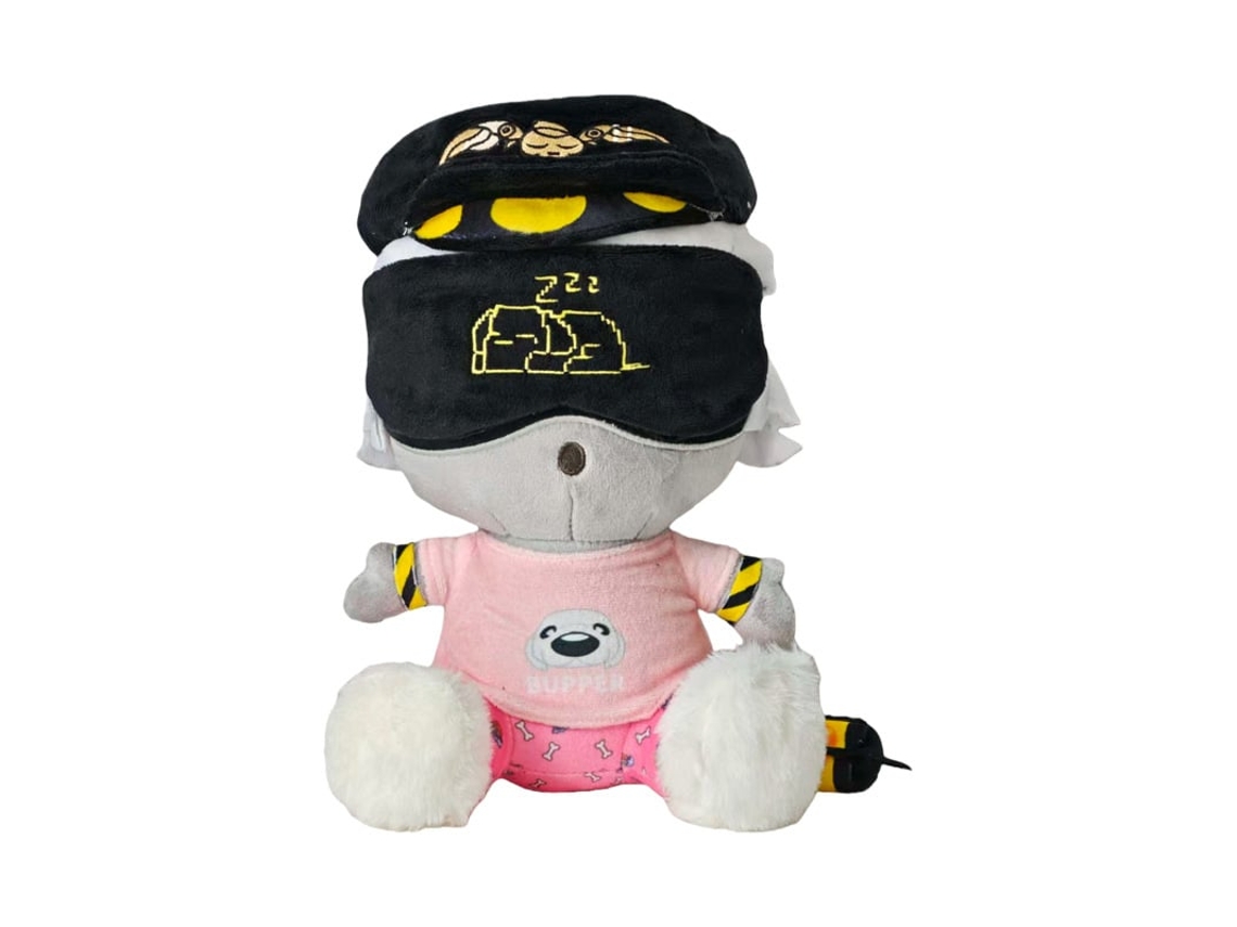Peluche De Dinosaurio Perezoso La Serie Inorganic Girl - Cachorro Rosa Manga Corta 280g
