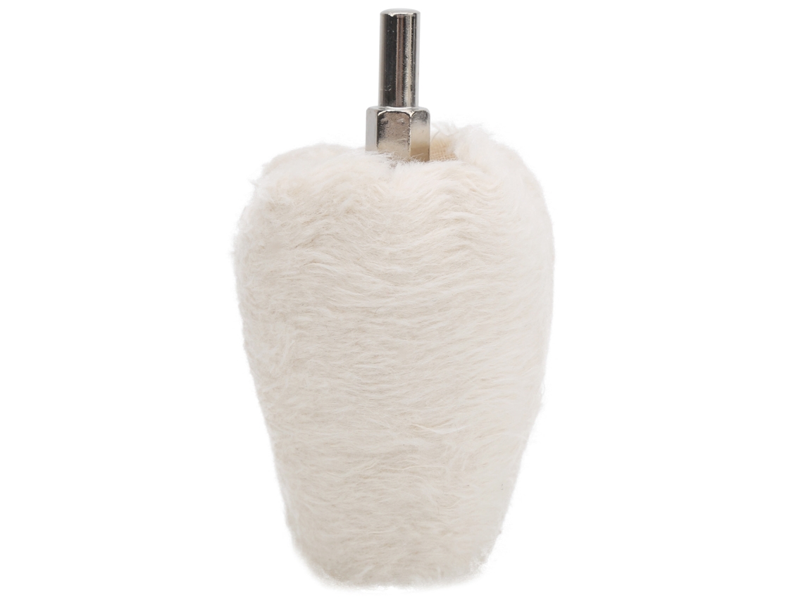 Disco De Pulido Textil Blanco Con Manivela, Herramienta De Rectificado De 55 Mm