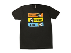 Camiseta unisex para adultos Chatham County Line Three Bar ROCKINSTONE, superventas. Talla: XL
