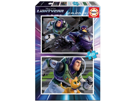 Puzzle EDUCA Lightyear Disney Pixar 19315 (Edad Mínima: 4 años - 2 x 48 Piezas)
