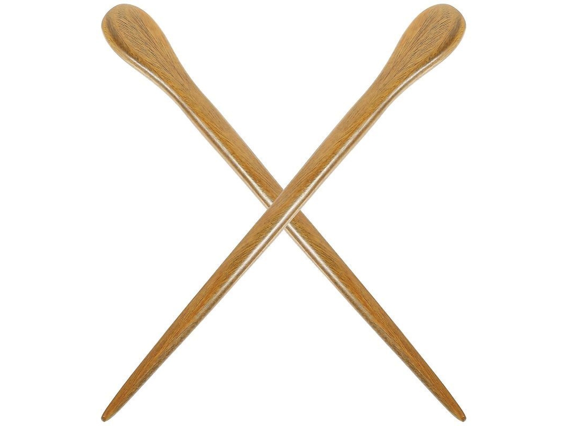 Pinzas Para El Cabello De Madera Vintage, Palillos Chinos Para Mujer