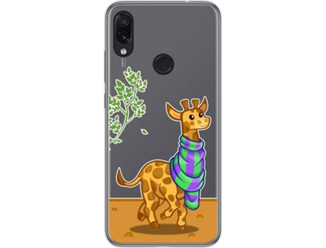 Carcasa Xiaomi Redmi Note 7 TUMUNDOSMARTPHONE Jirafa Multicolor