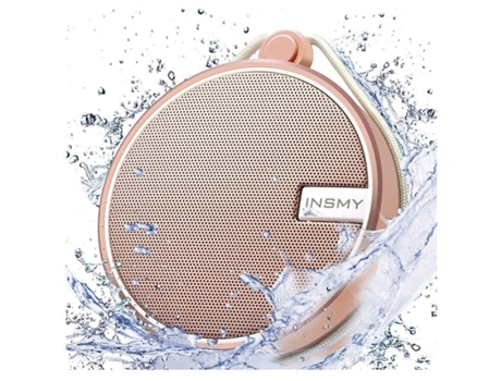 Altavoz Bluetooth ENZONS Ducha portátil inalámbrica al aire libre impermeable Ipx7 para el hogar piscina playa senderismo amarillo