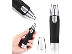 Recortadora De Vello Nasal Y Ocular, Funciona Con Pilas, Cuchilla Giratoria, Indolora, Multifuncional.
