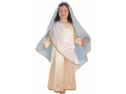 Disfraz de Niña DISFRAZZES Virgen Maria (Talla: 7 a 9 años)