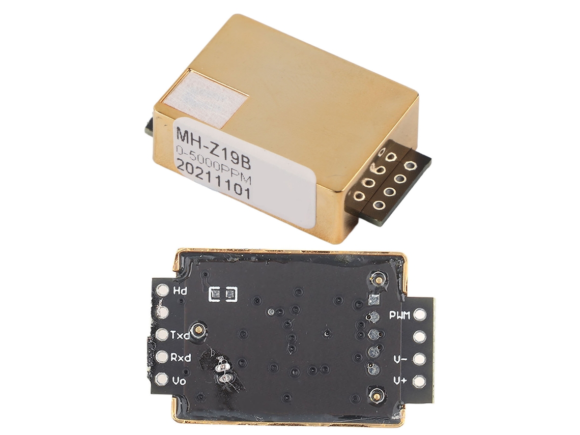 Sensor De Gas De Dióxido De Carbono Mh-z19 Ndir Con Salida Serial Para Monitor De Co2