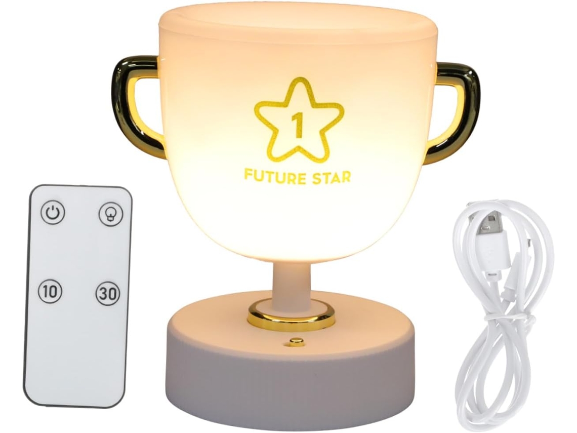 Lámpara De Mesita De Noche Led Usb, Lámpara De Mesa Recargable, Delicada Luz Nocturna Para El Hogar.