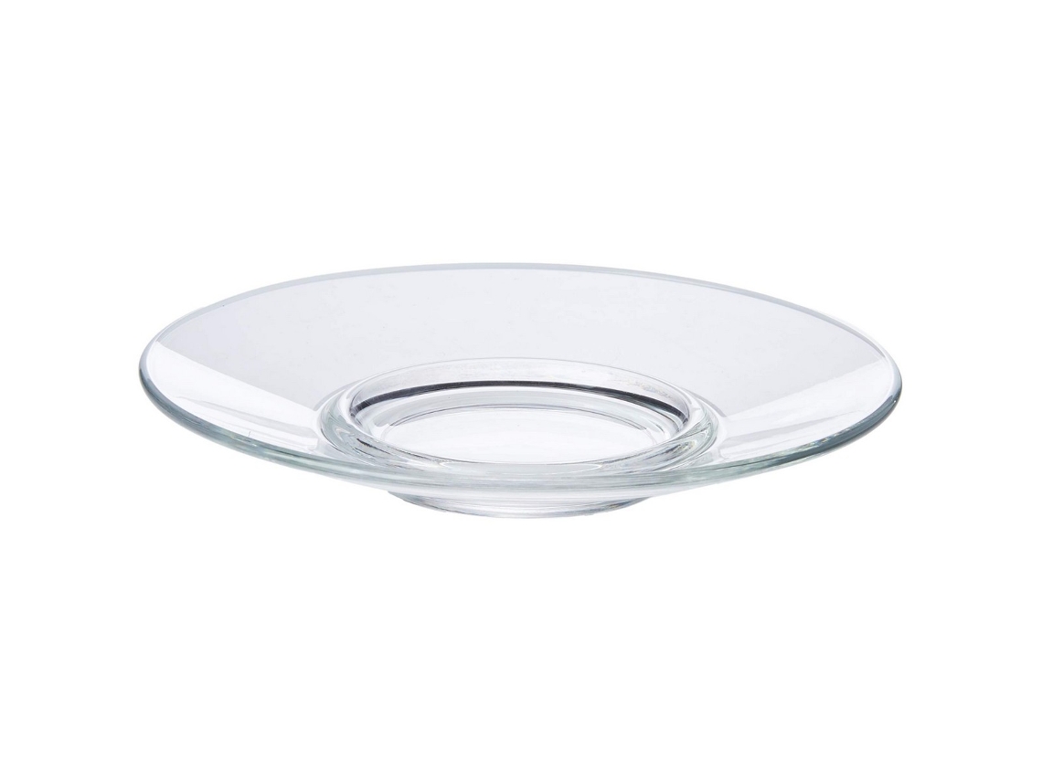 Set De Platos Arcoroc Amarillo Vidrio 14 Cm