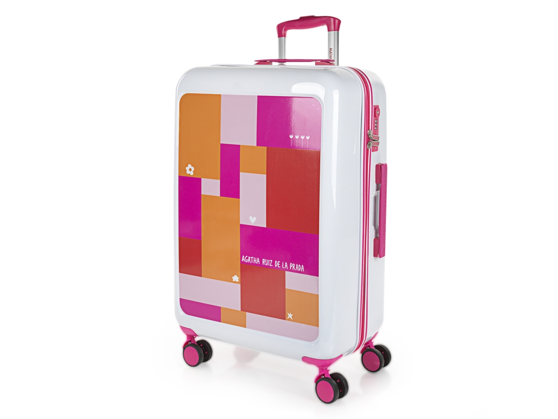 Maleta Pc Mediana AGATHA RUIZ DE LA PRADA Happiness blocks (45X68x26 Cm - 65L)