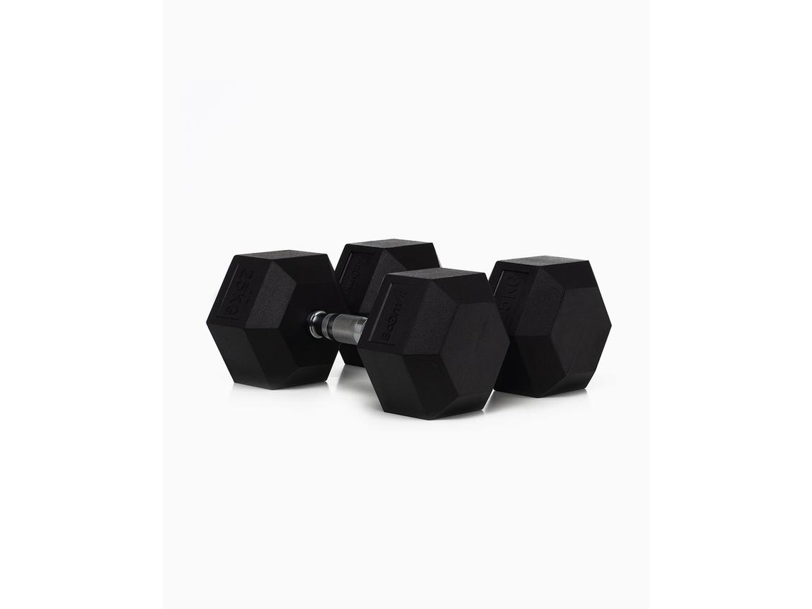 Mancuernas BOOMFIT Hexagonales (25kg)