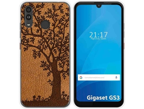 Carcasa Gigaset GS3 TUMUNDOSMARTPHONE Cuero 03 Multicolor
