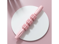 Masajeador De Piernas Delgado (rosa), Rodillo, Varilla De Fascia, Rodillo De Relajación Muscular De Las Piernas