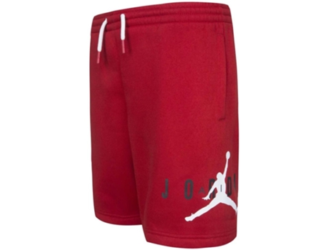 Pantalones de Niños JORDAN Corto Rojo (S)