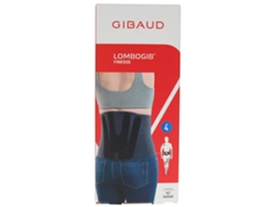 GIBAUD Lombogib Ropa Interior Cinturón Lombar Negro 21 Cm Tamaño : Tailla 4
