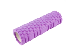 Mini Rodillo De Yoga Hueco Para Ejercicio, Fitness, Masaje, Fisioterapia Y Columna Vertebral - Morado