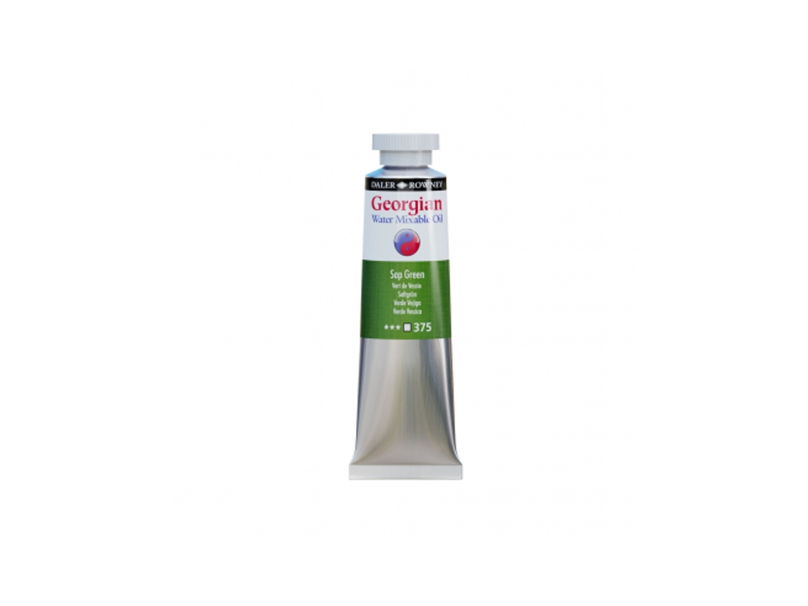 Oleo Sin Olor Al Agua Georgian 37 Ml (375 Sap Green / Verde Vejiga)