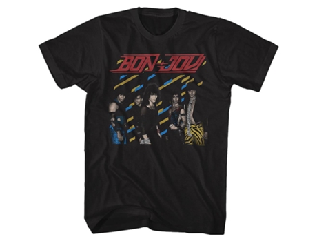Camiseta ROCKINSTONE retro Bon Jovi (XL)