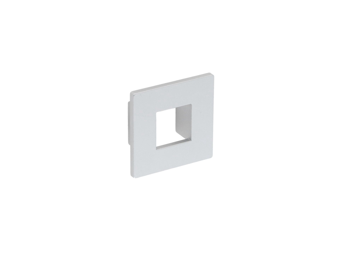 Tirador para muebles Zamac, distancia entre centros de 32 mm, aluminio barnizado mate, juego de 6, HARDWAREXCHANGE