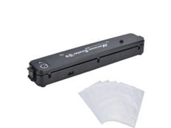 Máquina De Envasado Al Vacío Automática Multifuncional Portátil Para Alimentos Y Cocina, 100-240 V, Color Negro, Enchufe Británico.