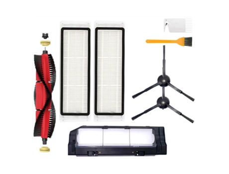 Accesorios para aspiradora Xiaomi Roborock S5 S50 S55 T6 T4 T61, piezas de limpiador lavable, filtro Hepa, cepillo principal, Cepillo Lateral
