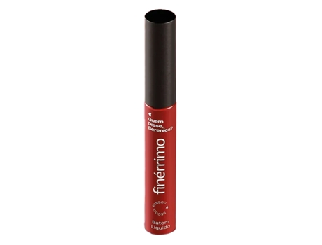 Labial Líquido Mate Finérrimo QUEM DISSE, BERENICE? Vermelho Tô Com Tudo (5 ml)