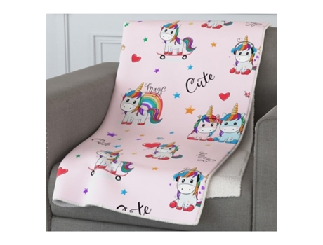 Manta Para Cama Sofá Y Sillón Sherpa Manta Polar Lisa De Tacto Suave Infantil Para Niños (155 X 125Cm) Music COSHANO
