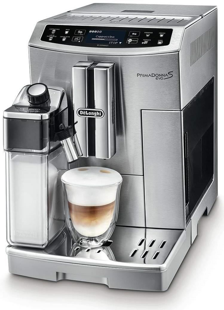 Cafetera DELONGHI PrimaDonna S Evo ECAM510.55.M (15 bar - 13 Niveles de molienda)