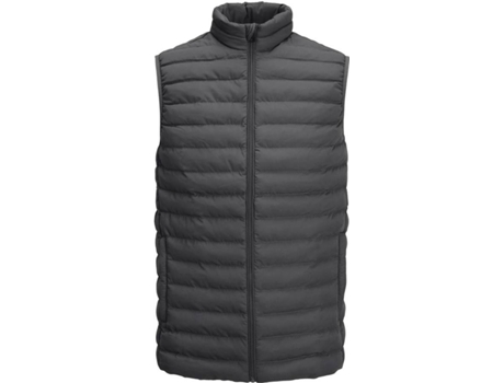 Chaleco JACK & JONES Poliéster Hombre (M - Negro)