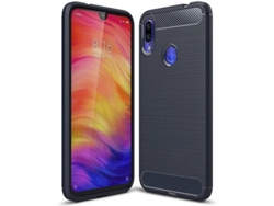 Carcasa Xiaomi Redmi 7 LMOBILE Carbono Azul