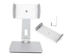 Suporte Para Tablet E Celular Ajustável De Alumínio Dobrável Universal 4-14 Polegadas Para Cozinha Mesa Escritório