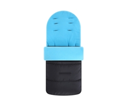Saco de dormir para cochecito de bebé, cálido y resistente al viento, para invierno, colchoneta para cochecito de bebé Cuich (azul)