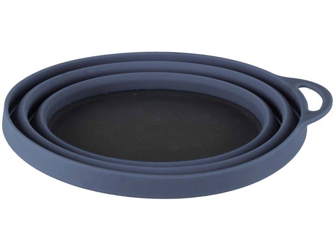 Cuenco para Camping LIFEVENTURE Ellipse Bowl (Acero, Silicona, Nylon - 17 x 14 x 6,5 cm)