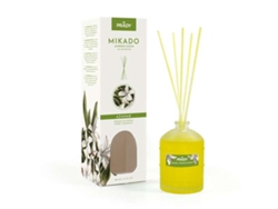 Ambientador Mikado Orange Blossom Botella de vidrio de 100 ml y varillas difusoras Prady