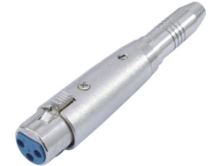 Adaptador OMNITRONIC xLR(F)/Jack(F) mono