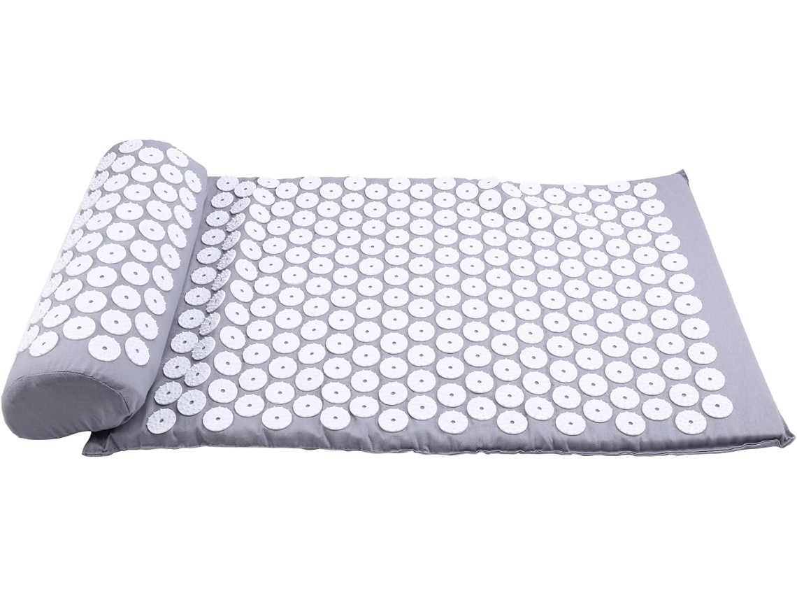 Esterilla De Acupuntura Para Masajes, Yoga, Terapia De Meridianos Y Terapia De Puntos Para Aliviar La Presión En La Espalda.