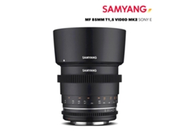 Objetivo SAMYANG Mf 85 Mm T1.5 Vdslr Mk2 Sony E
