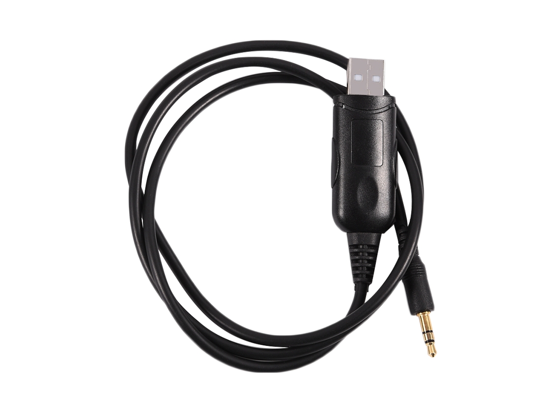 Cable de programación USB con conector de 3,5 mm para radio bidireccional QYT8900/8900R