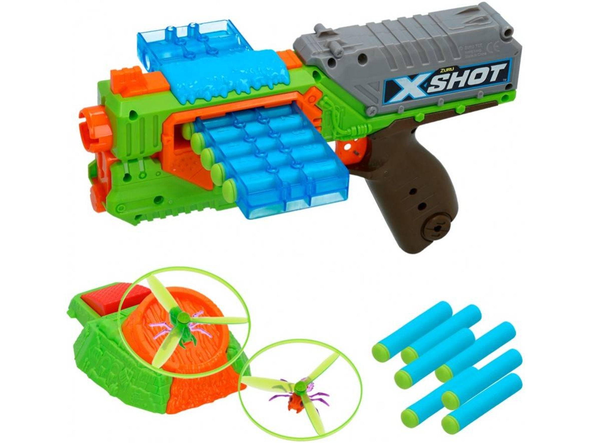 Lanzador ZURU X-Shot: Swarm Sekker